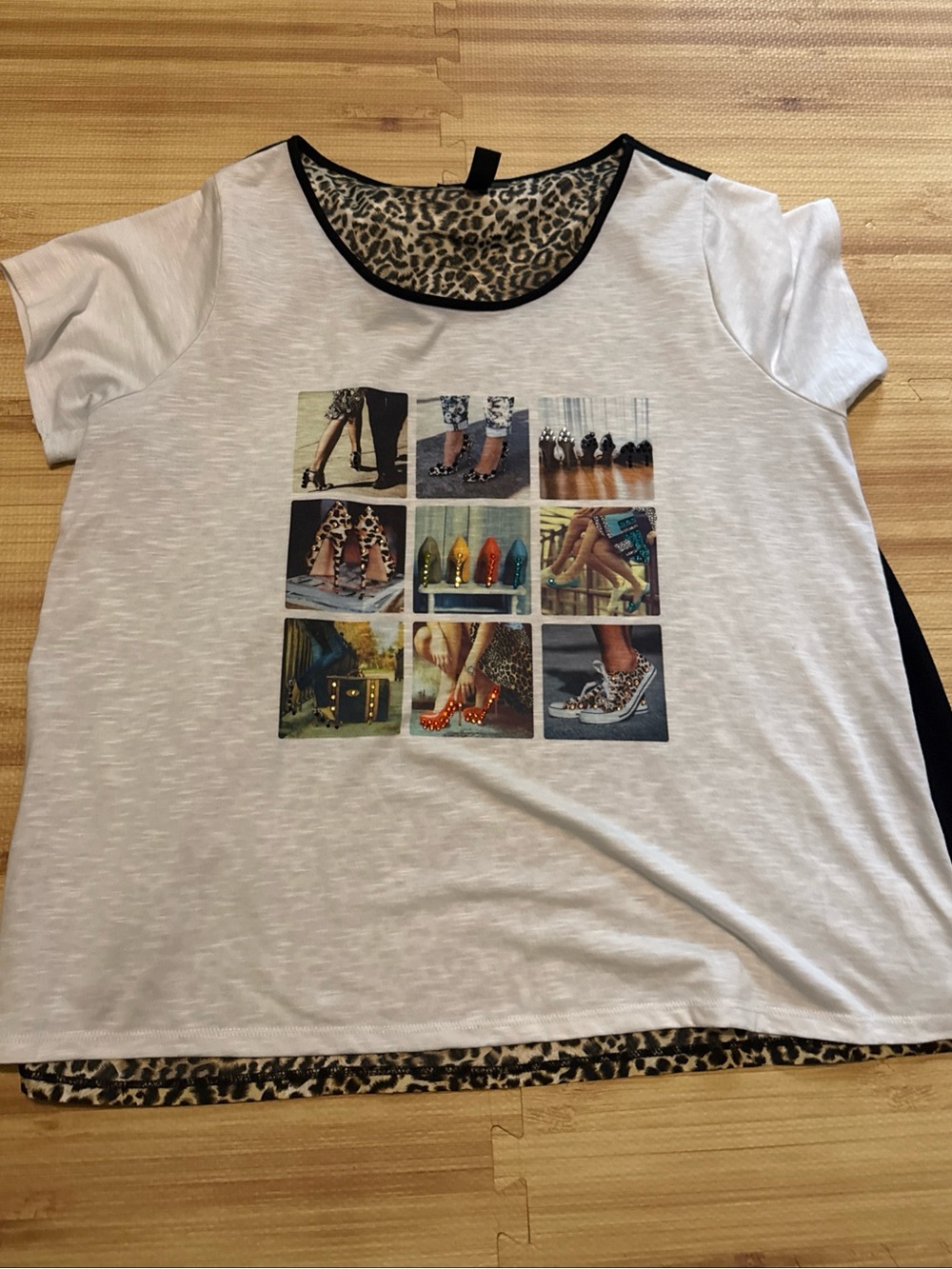 Women’s Style & Co animal print top EUC Size 1X